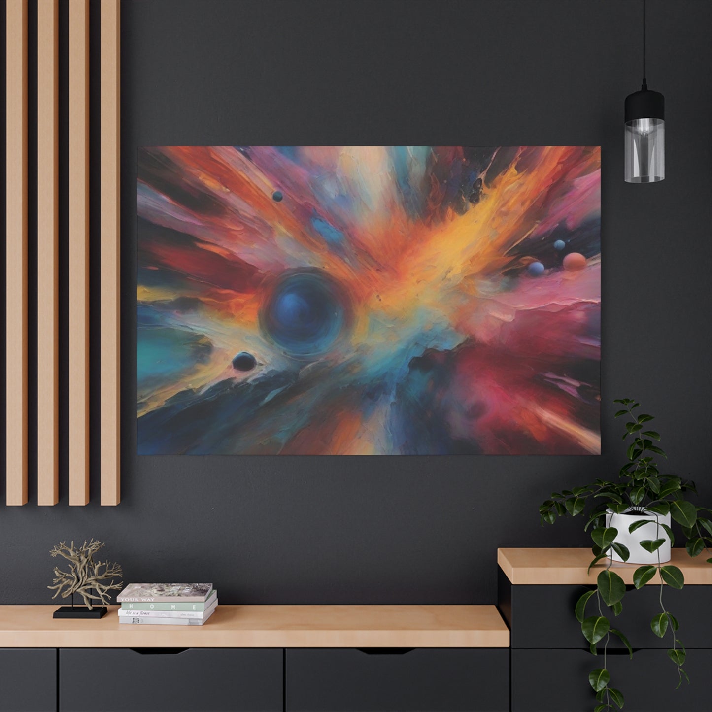 Abstract Art Canvas Print – Modern Wall Art, Digital Artwork, Matte Canvas, Ready to Hang, Home & Office Décor, Modern Wall Décor
