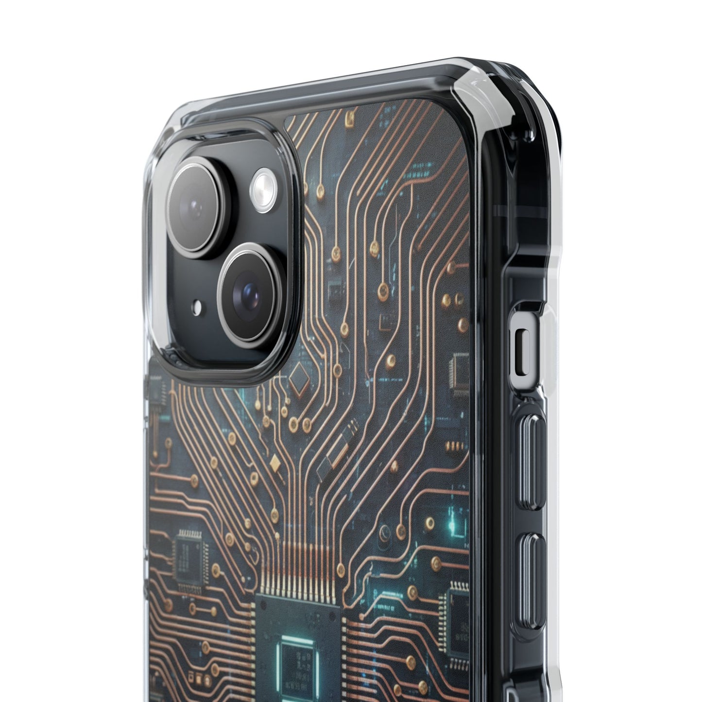 Magnetic Impact Phone Case for iPhone 17/16/15/14. Magnetic Impact Phone Case — Cyber Circuit Design