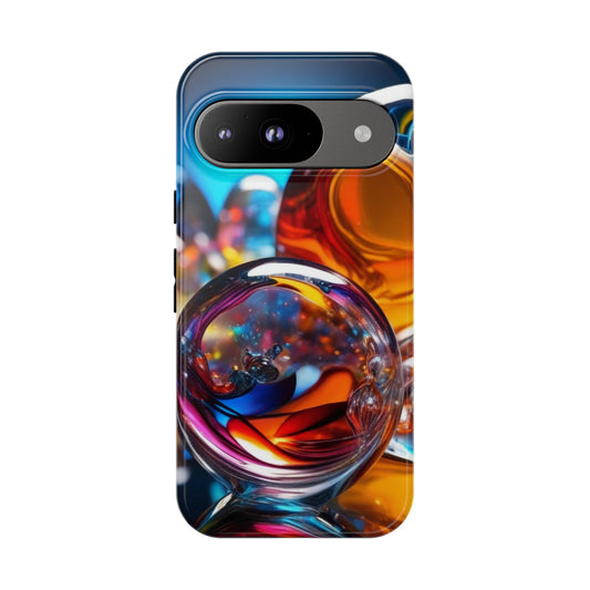 Tough Case Phone Case for  Google Pixel 9/9Pro/9ProXL– Dual Layer, Matte/Glossy Finish, Wireless Charging Compatible