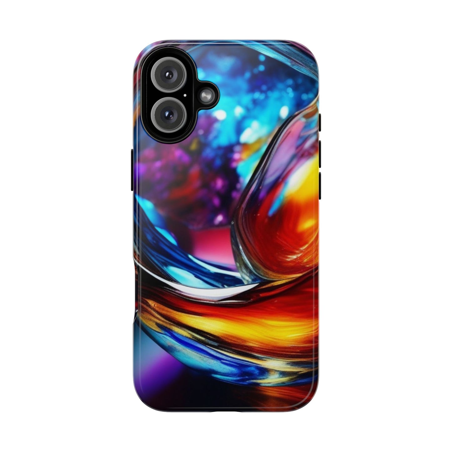 Vibrant Phone Case, Tough Cases for iPhone 17/16/15/14, Stylish Smartphone Cover, Colorful Mobile Accessories, Gift for Tech Lovers