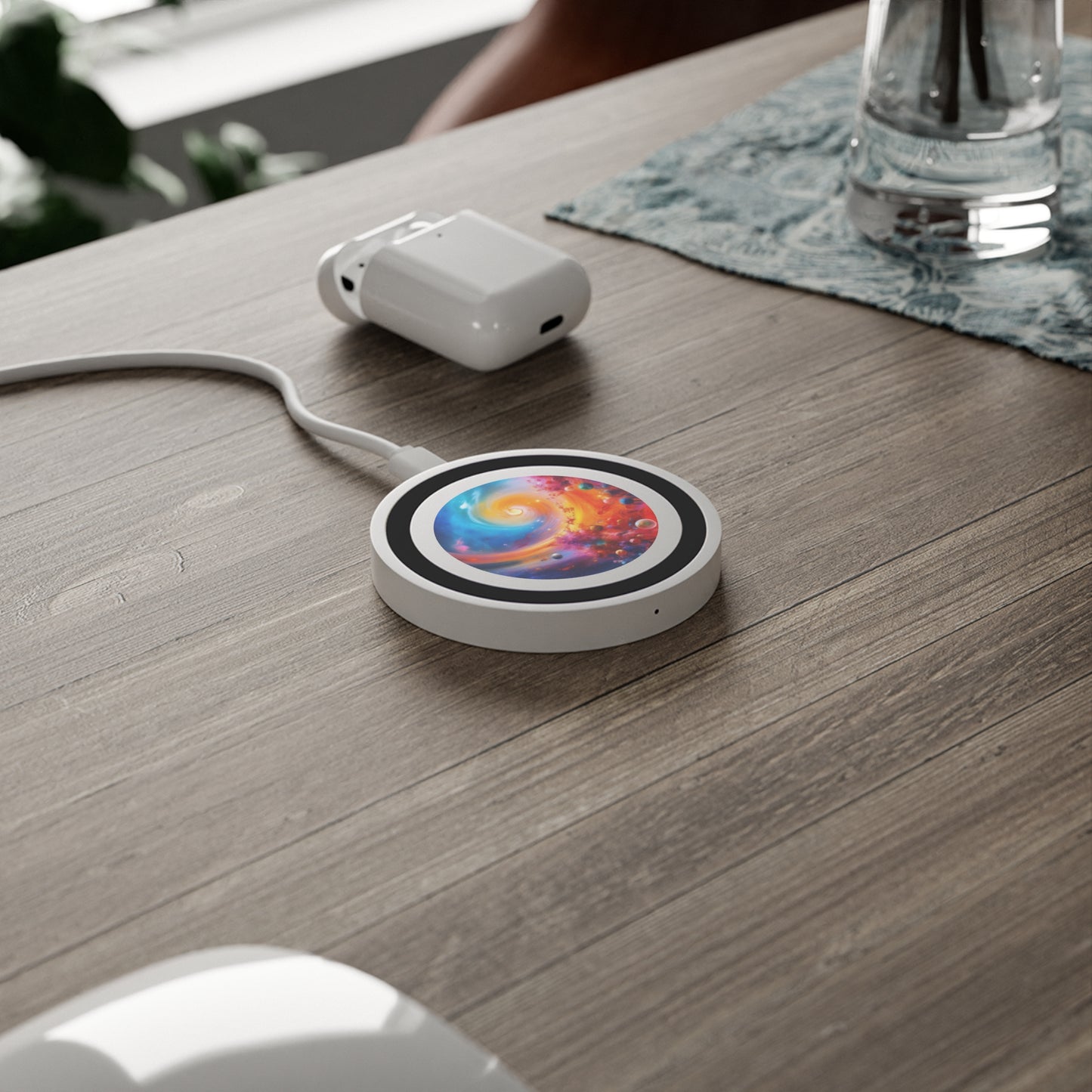 Wireless Charging Pad — Colorful Galaxy Charger