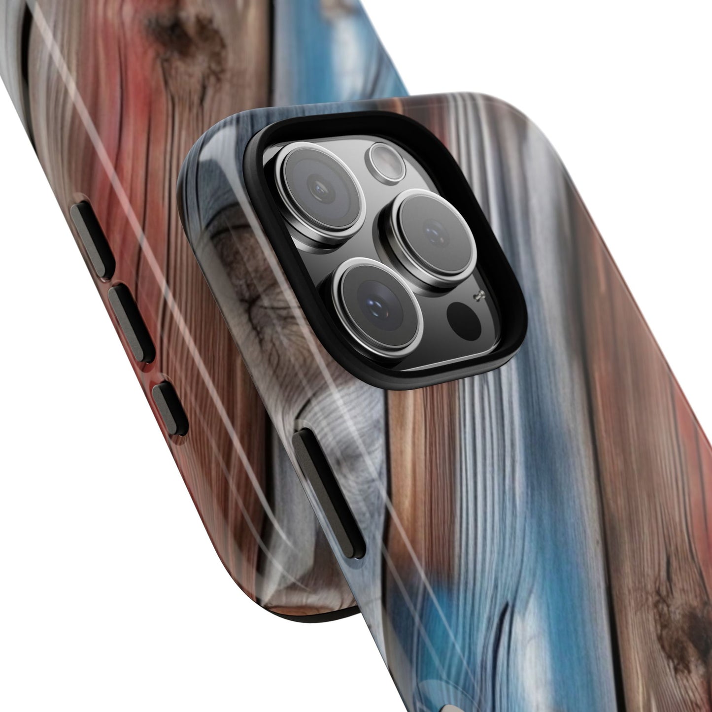 Wooden Texture Phone Case for iPhone 17/16/15/14: Rustic Chic, Tough Protective Cover for Nature Lovers, Birthday Gifts, Unique Tech Accessories