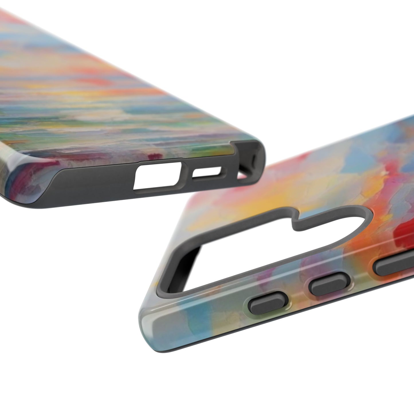 iPhone Tough Cases Phone Cases for iPhone 14\15\16, Samsung Galaxy S25/S24 – Dual Layer, Matte/Glossy Finish, Wireless Charging Compatible