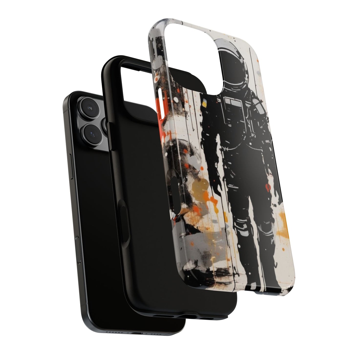 iPhone Tough Case Phone Case for iPhone 14\15\16 – Dual Layer, Matte/Glossy Finish, Wireless Charging Compatible