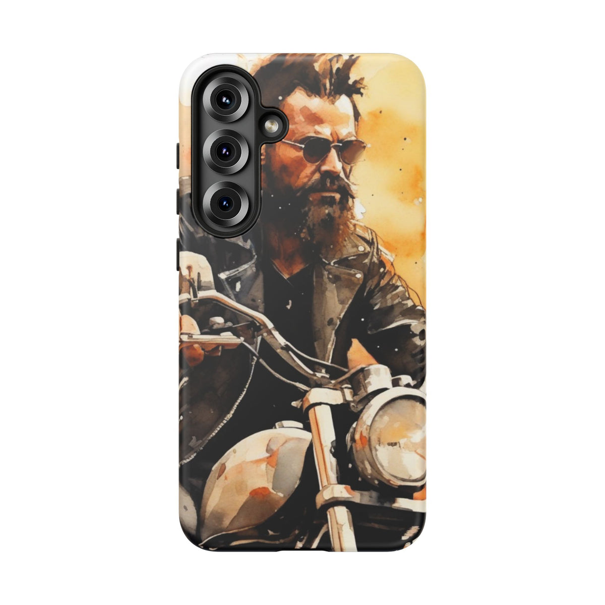 Tough Case Phone Case for Samsung Galaxy S25/S24 – Dual Layer, Matte/Glossy Finish, Wireless Charging Compatible