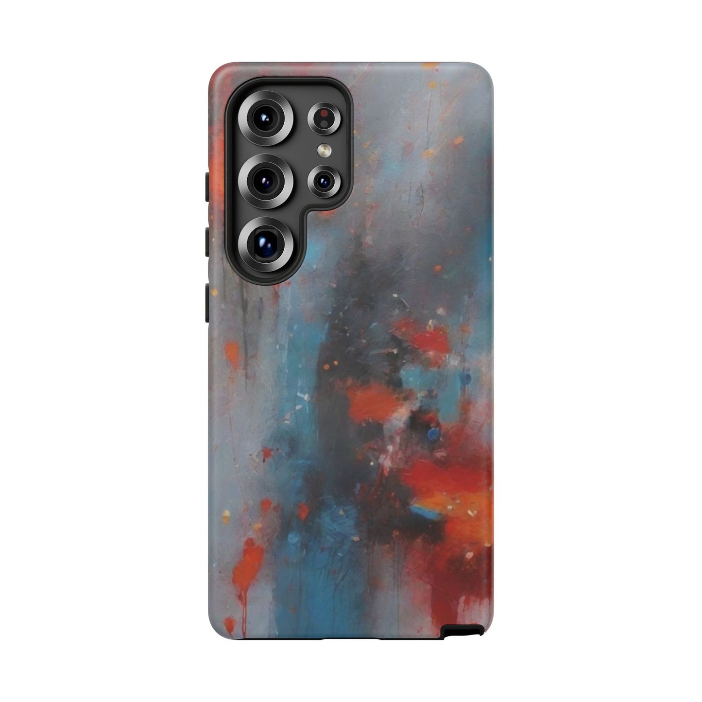 Tough Case Phone Case for Samsung Galaxy S25/S24 – Dual Layer, Matte/Glossy Finish, Wireless Charging Compatible