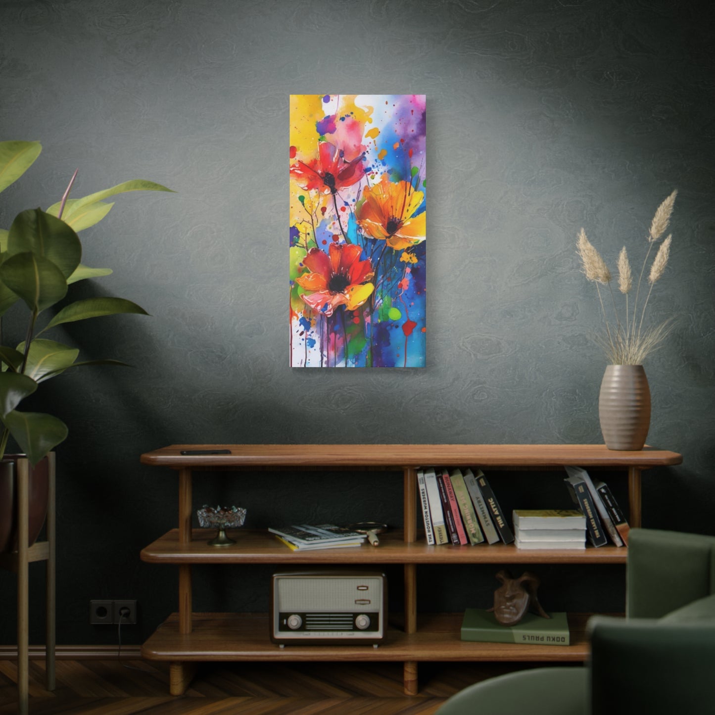 Abstract Art Canvas Print – Modern Wall Art, Digital Artwork, Matte Canvas, Ready to Hang, Home & Office Décor, Modern Wall Décor