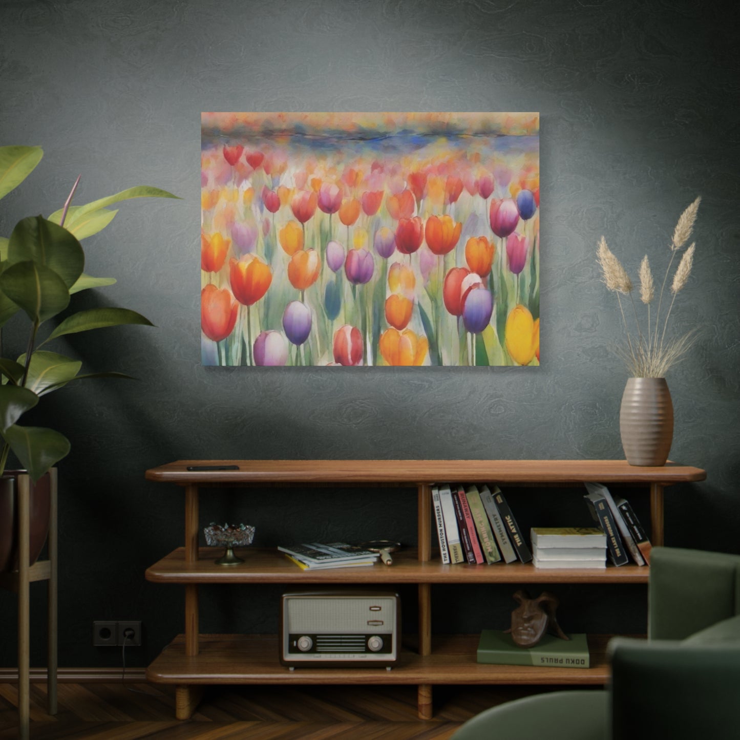 Abstract Art Canvas Print – Modern Wall Art, Digital Artwork, Matte Canvas, Ready to Hang, Home & Office Décor, Modern Wall Décor