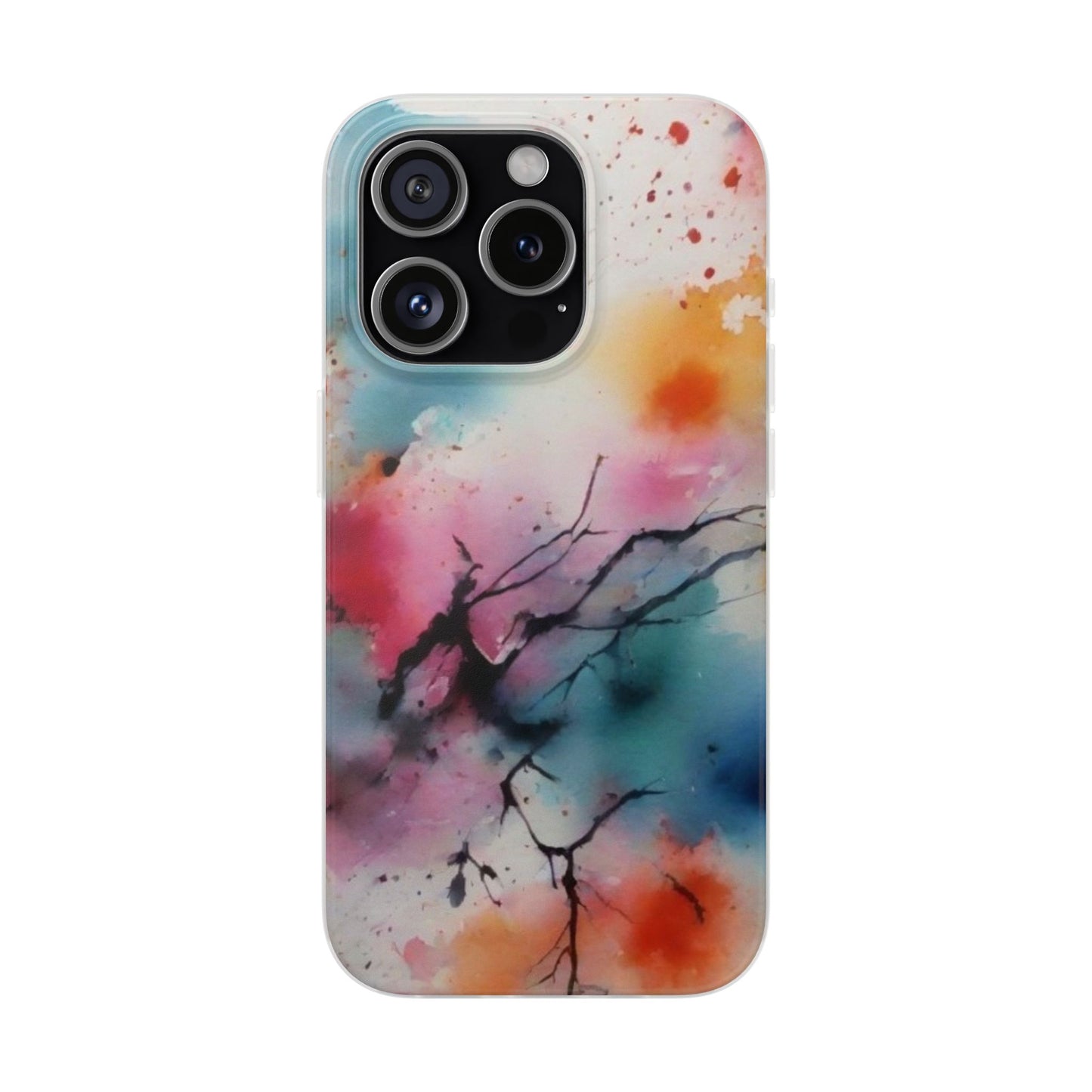 Flexi Clear TPU Case for iPhone 16/15 & Samsung Galaxy S25 – Slim, Lightweight, Wireless Charging Compatible
