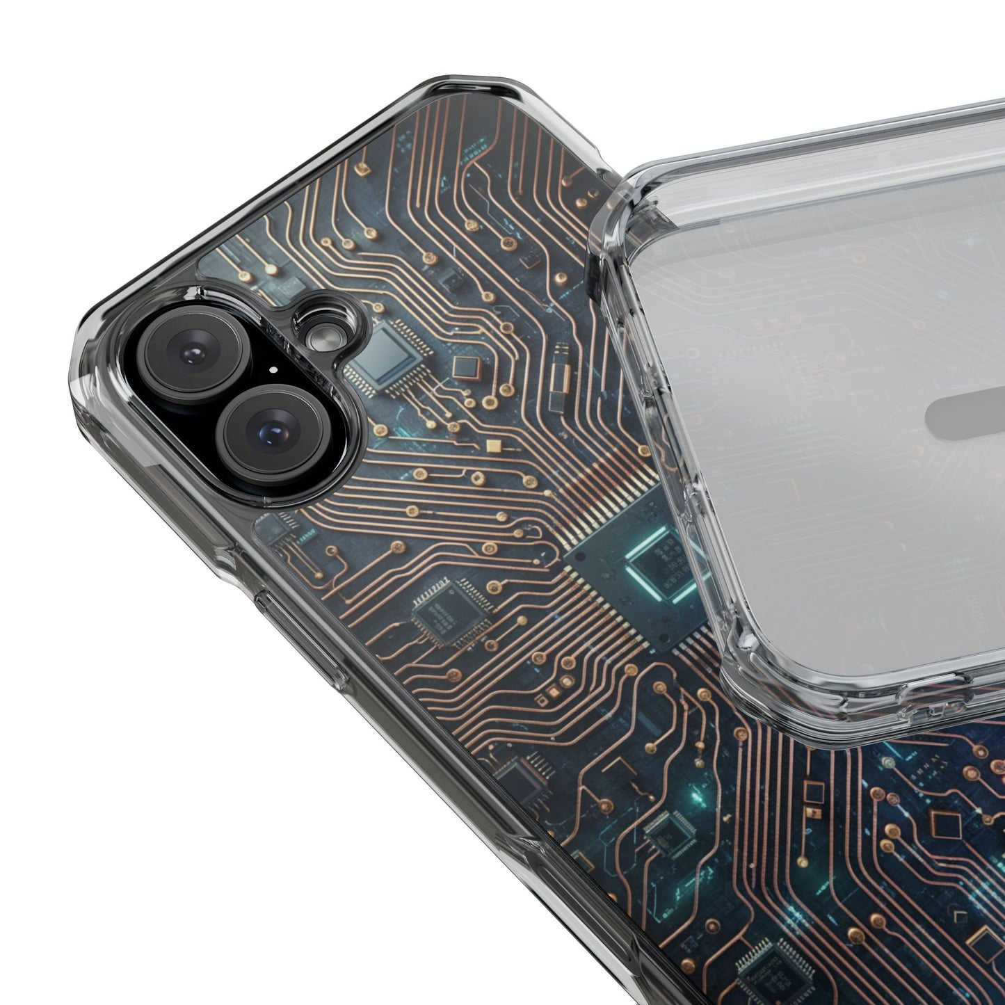 Magnetic Impact Phone Case for iPhone 17/16/15/14. Magnetic Impact Phone Case — Cyber Circuit Design