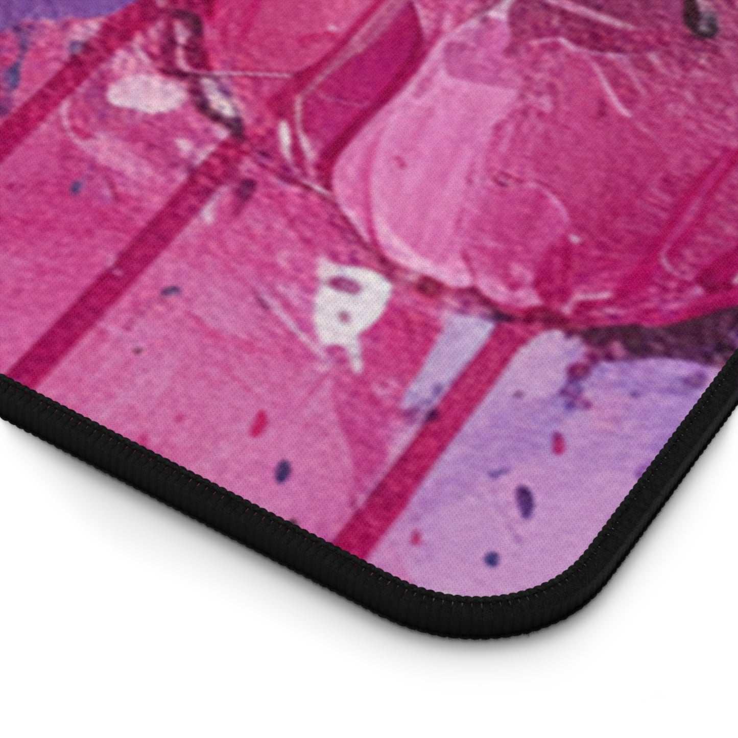 Large Gaming Mouse Pad – Premium Mouse Pad & Tech Accessory for Home & Office, Premium Desk Mat, Gaming Mouse Pad, Non-slip, Floral Desk Mat — Pink Mouse Pad for Home Office