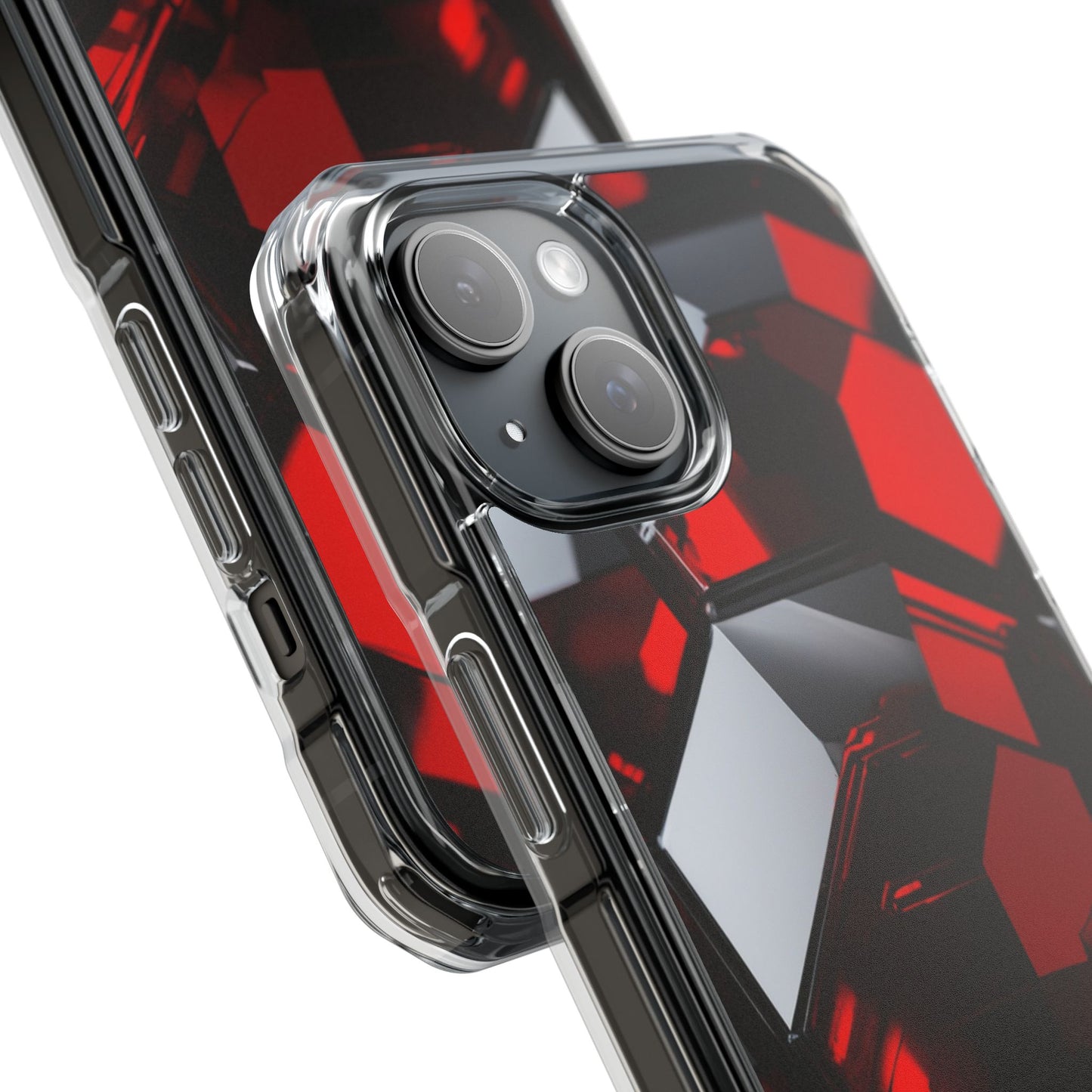 Magnetic Impact Phone Case for iPhone 16/15/14, Protection, Trendy Gift, Minimalist Style.