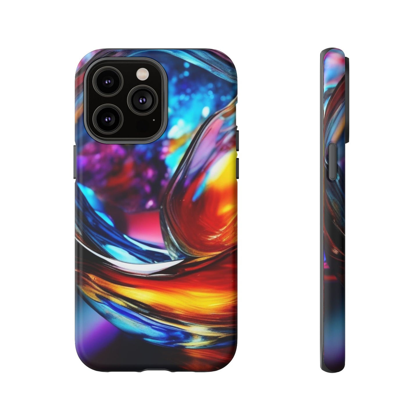 Vibrant Phone Case, Tough Cases for iPhone 17/16/15/14, Stylish Smartphone Cover, Colorful Mobile Accessories, Gift for Tech Lovers