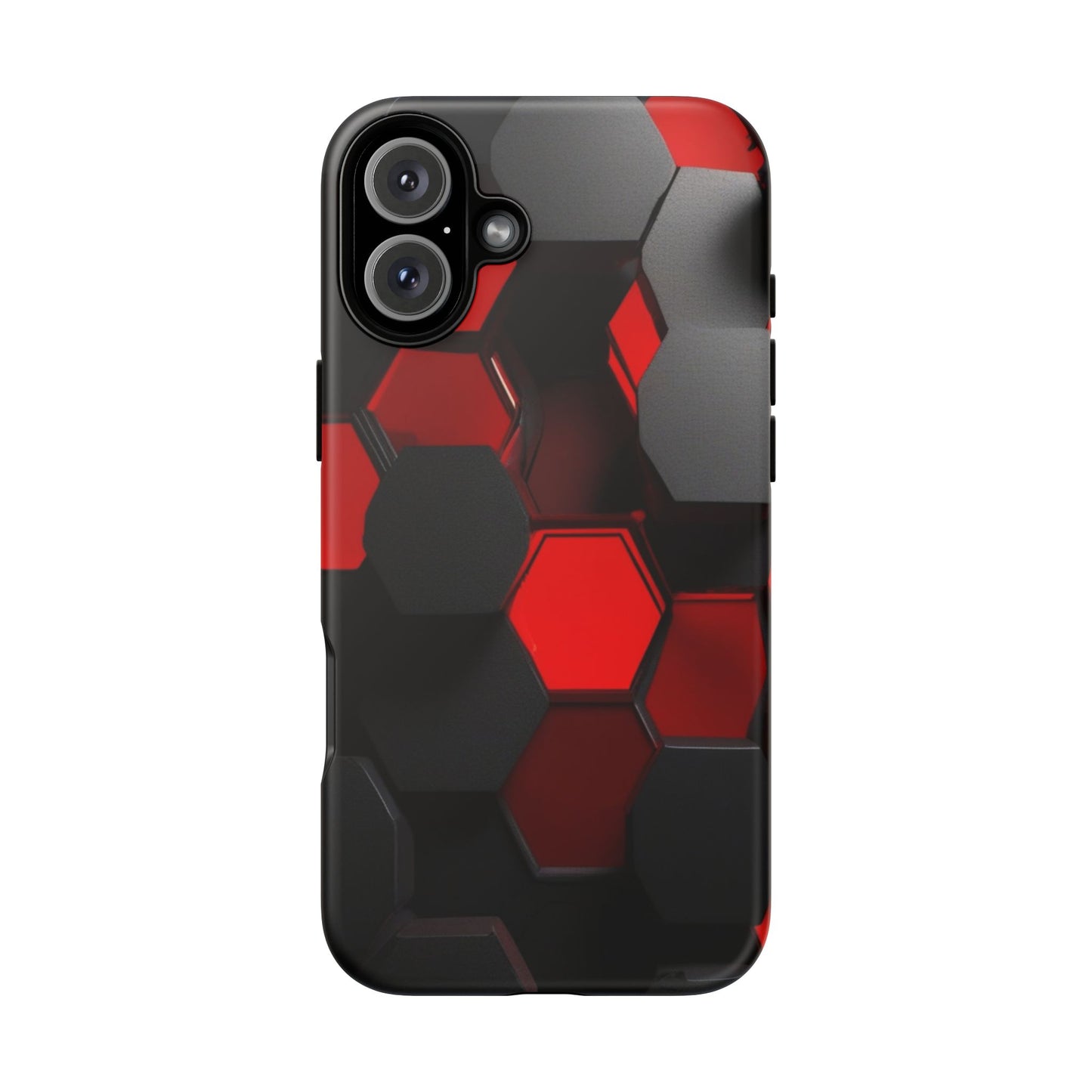 iPhone Tough Case Phone Case for iPhone 14\15\16 – Dual Layer, Matte/Glossy Finish, Wireless Charging Compatible