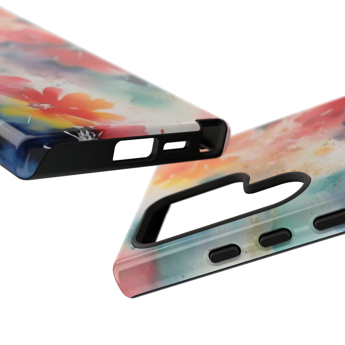 Tough Case Phone Case for Samsung Galaxy S25/S24 – Dual Layer, Matte/Glossy Finish, Wireless Charging Compatible