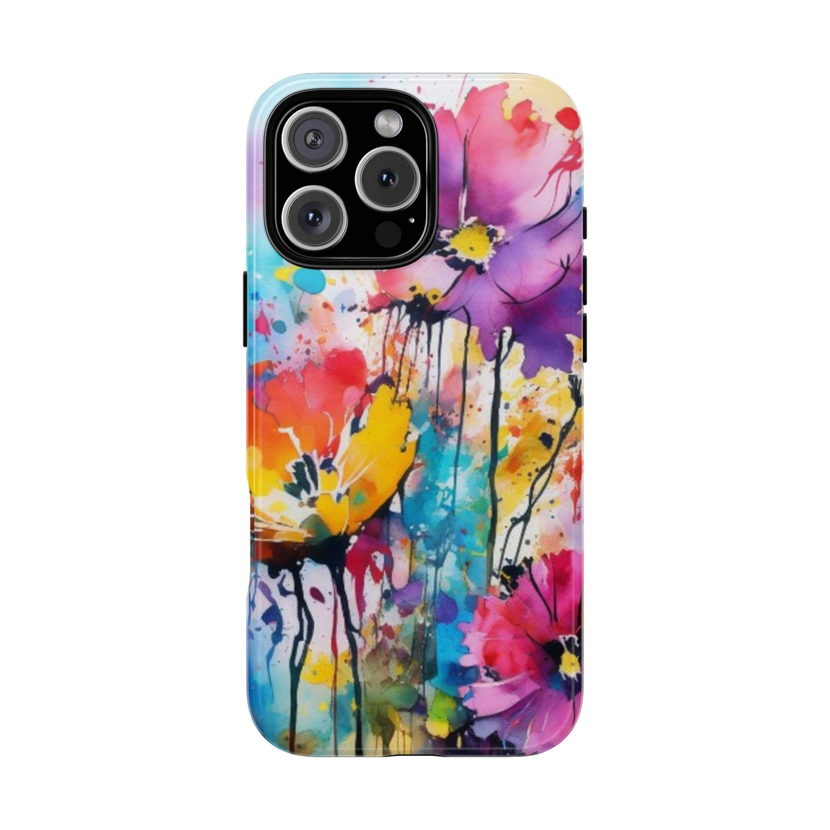 Tough Case Phone Case for iPhone 14,15,16 – Dual Layer, Matte/Glossy Finish, Wireless Charging Compatible