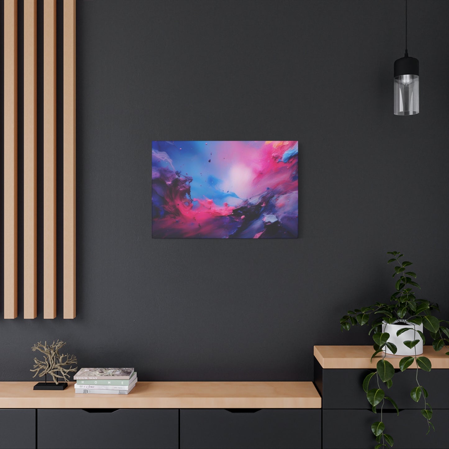Abstract Art Canvas Print – Modern Wall Art, Digital Artwork, Matte Canvas, Ready to Hang, Home & Office Décor, Modern Wall Décor