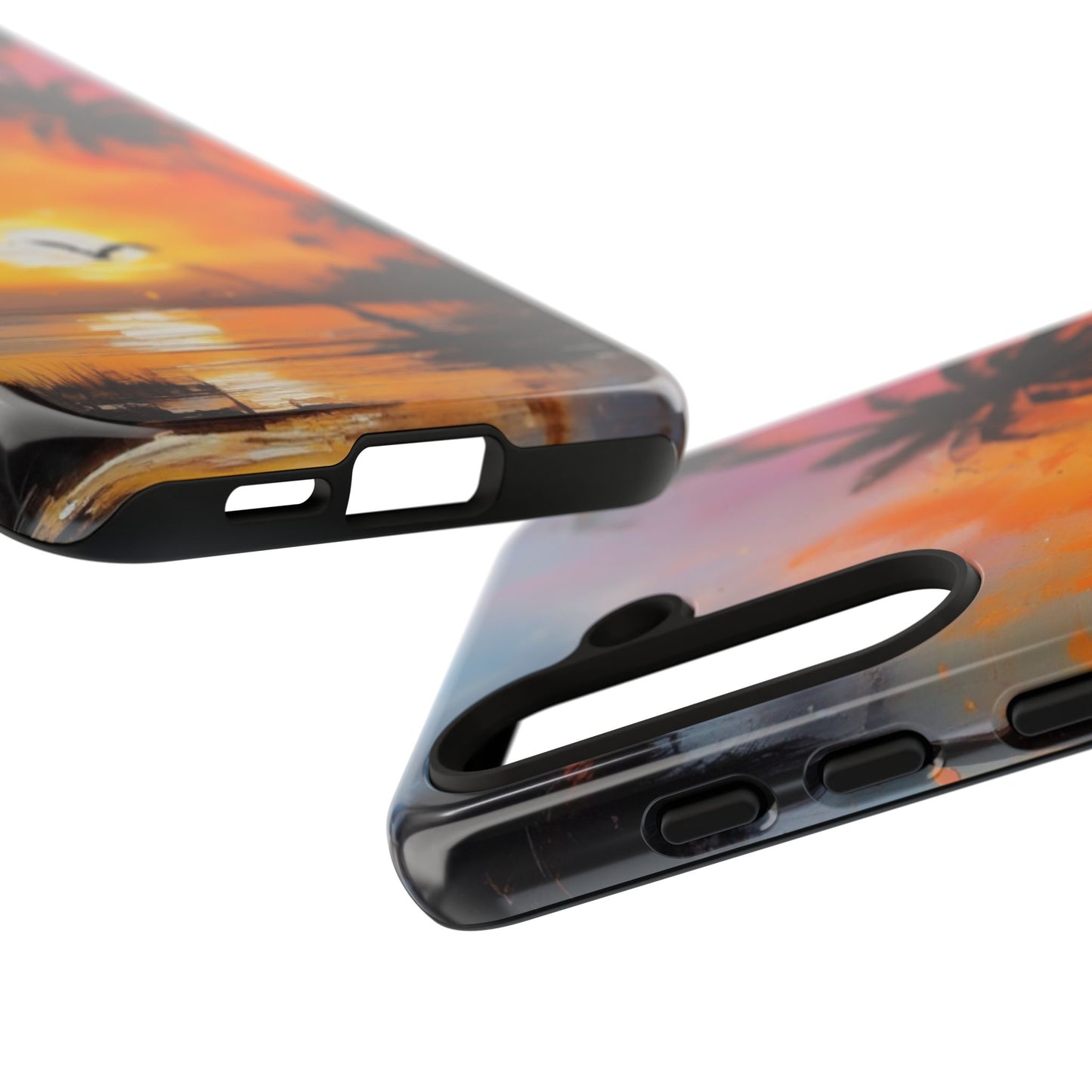 Tough Case Phone Case for Samsung Galaxy S25/S24 – Dual Layer, Matte/Glossy Finish, Wireless Charging Compatible