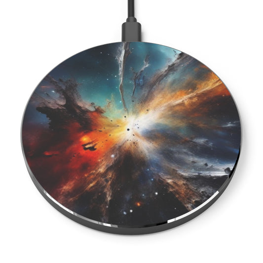 10W Fast Wireless Phone Charger – Qi-Certified for iPhone 16/15/14, Samsung Galaxy S25/S24/S23, Google Pixel 7/8/9 – Sleek, Compact Design with Micro USB Cable.