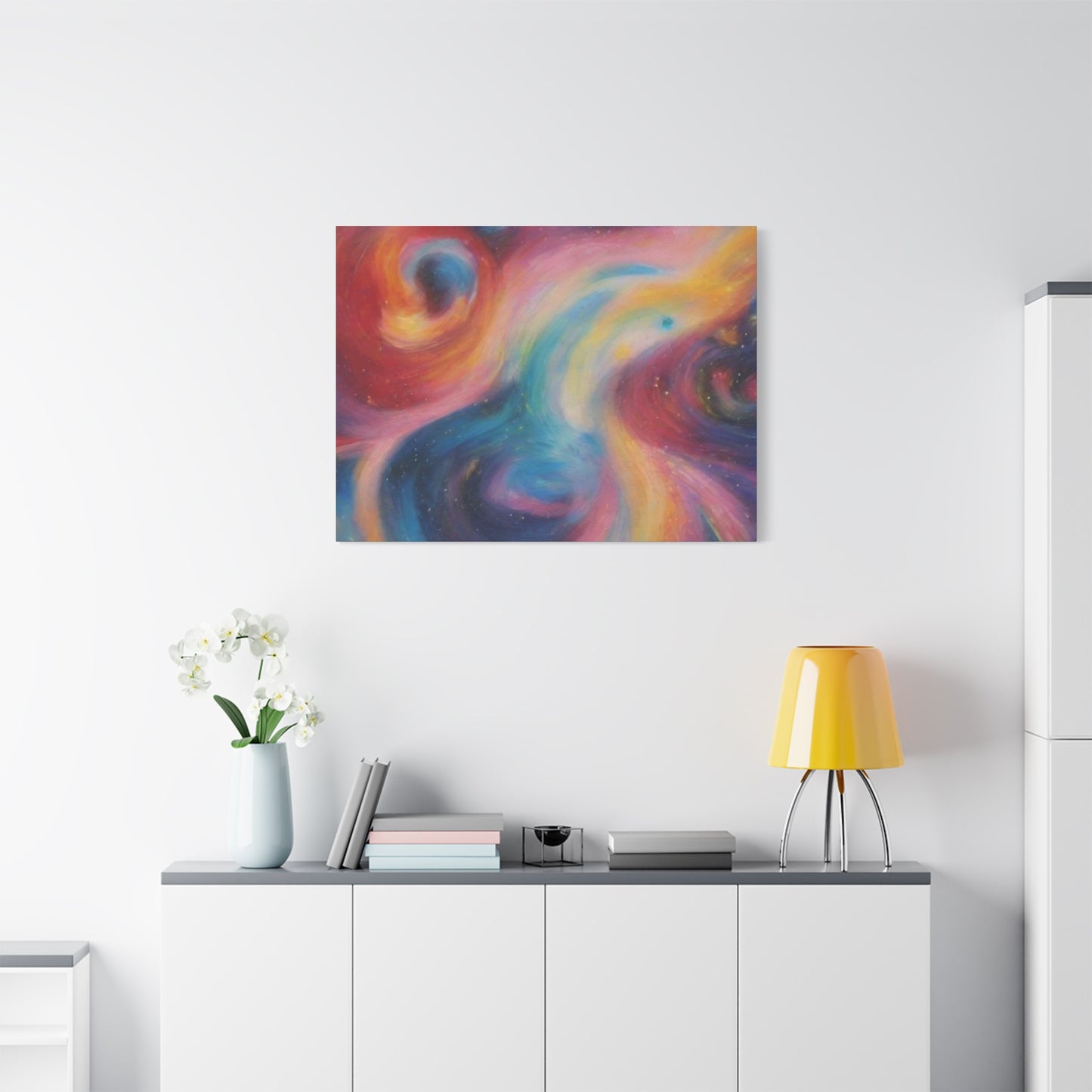 Abstract Art Canvas Print – Modern Wall Art, Digital Artwork, Matte Canvas, Ready to Hang, Home & Office Décor, Modern Wall Décor