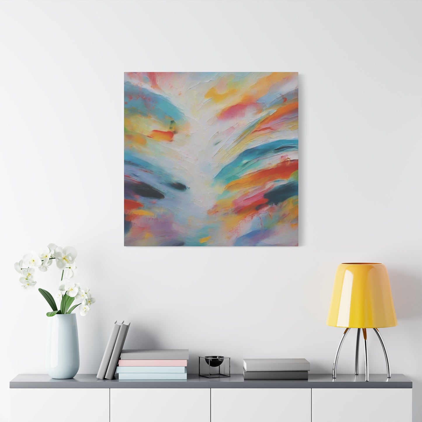 Abstract Art Canvas Print – Modern Wall Art, Digital Artwork, Matte Canvas, Ready to Hang, Home & Office Décor, Modern Wall Décor