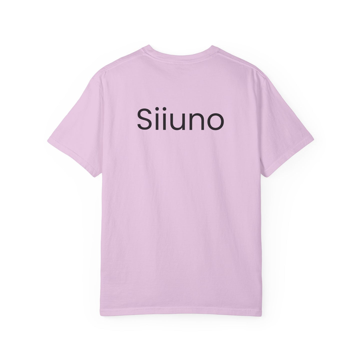 Siiuno Garment-Dyed T-shirt for Everyday Comfort, Unisex Tee for Casual Wear, Gift for Friends, Relaxed Style Tee, Versatile Summer Top