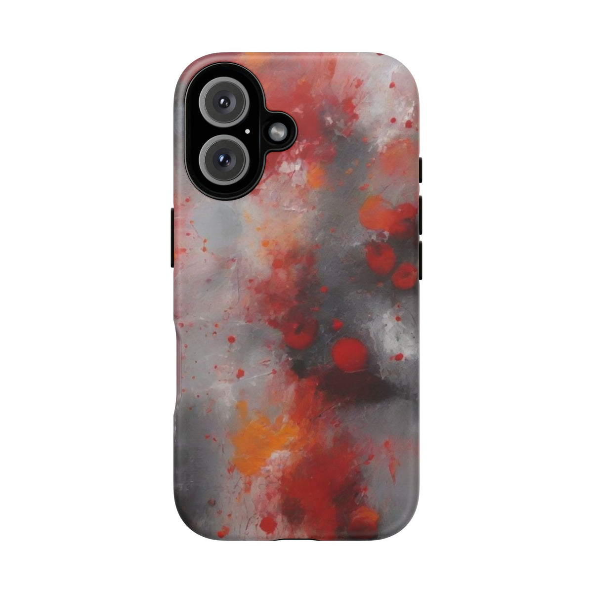 iPhone Tough Case Phone Case for iPhone 14\15\16\17 – Dual Layer, Matte/Glossy Finish, Wireless Charging Compatible