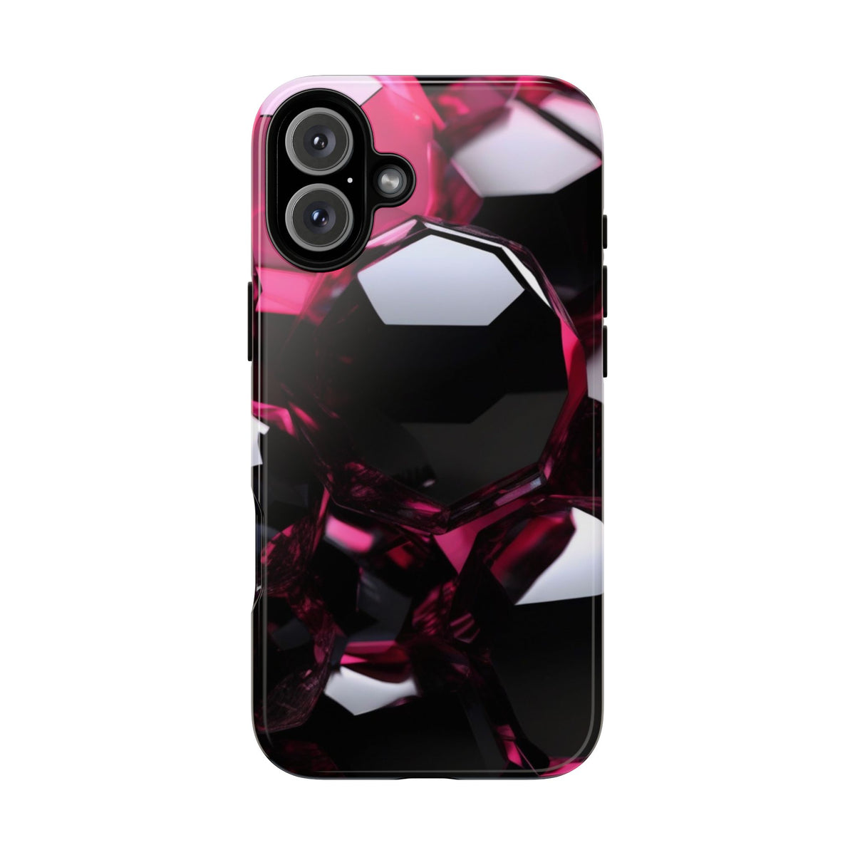 iPhone Tough Case Phone Case for iPhone 14\15\16\17 – Dual Layer, Matte/Glossy Finish, Wireless Charging Compatible
