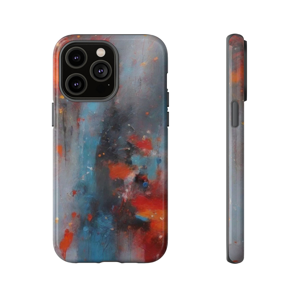 iPhone Tough Case Phone Case for iPhone 14\15\16\17 – Dual Layer, Matte/Glossy Finish, Wireless Charging Compatible