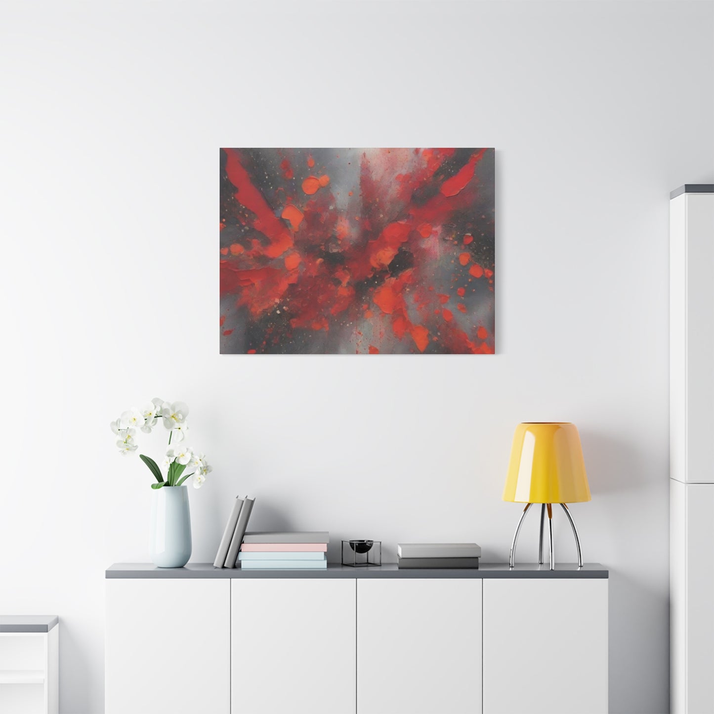 Abstract Art Canvas Print – Modern Wall Art, Digital Artwork, Matte Canvas, Ready to Hang, Home & Office Décor, Modern Wall Décor