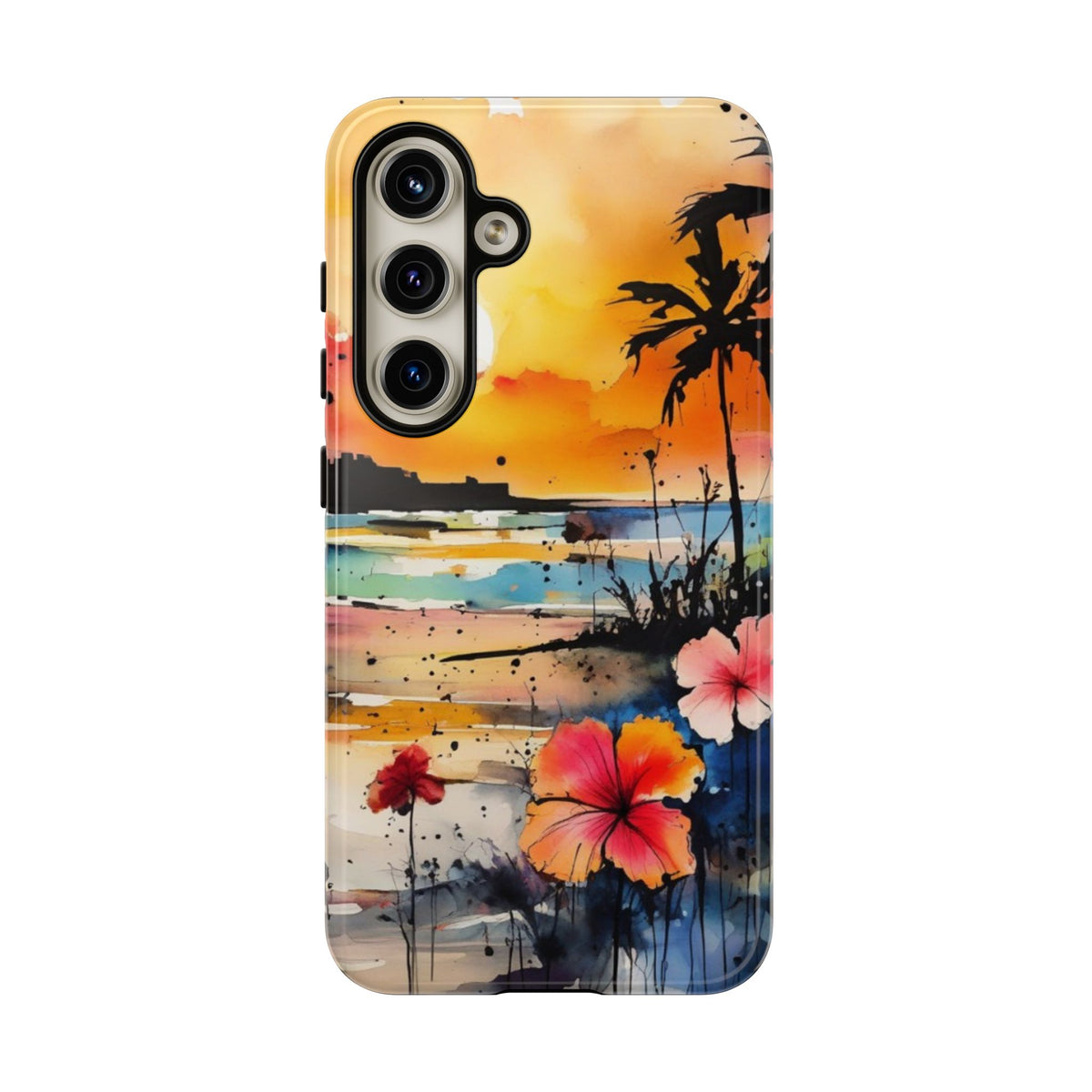 Tough Case Phone Case for iPhone 16, Samsung Galaxy S25/S24 – Dual Layer, Matte/Glossy Finish, Wireless Charging Compatible