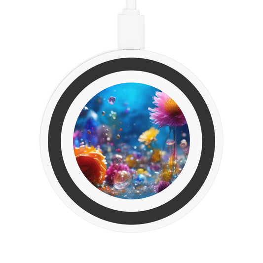 Floral Wireless Charging Pad — Colorful Flower Phone Charger