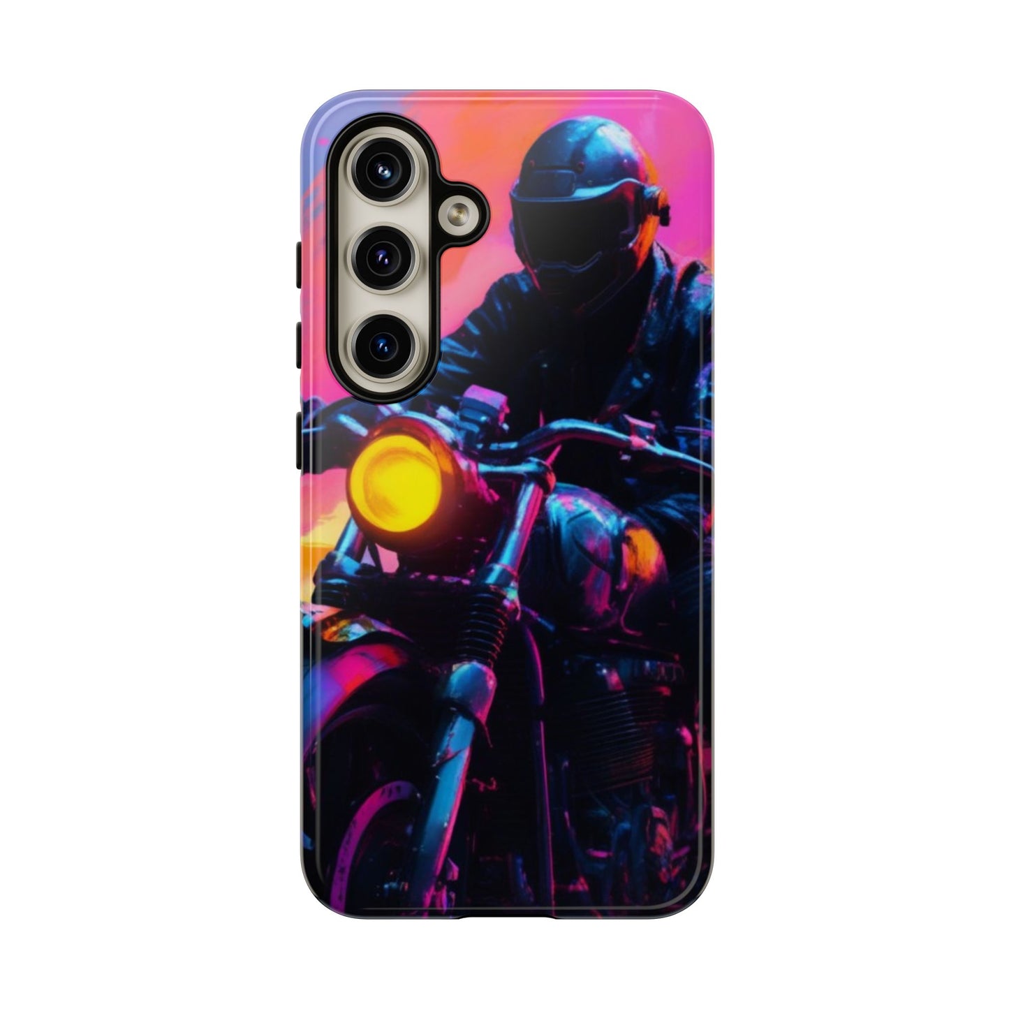 Tough Cases Phone Cases for Samsung Galaxy S25/S24/S23 – Dual Layer, Matte/Glossy Finish, Wireless Charging Compatible