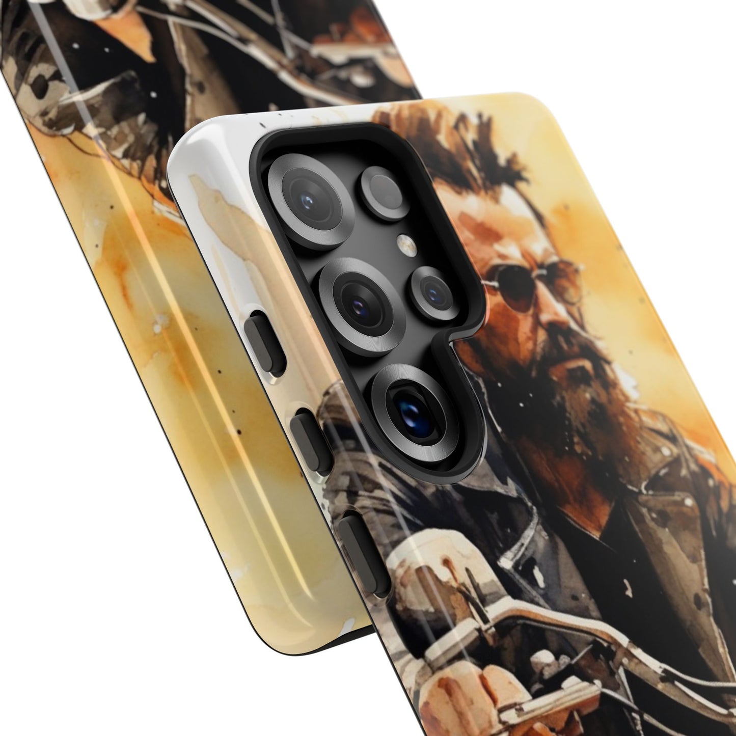 Tough Case Phone Case for Samsung Galaxy S25/S24 – Dual Layer, Matte/Glossy Finish, Wireless Charging Compatible