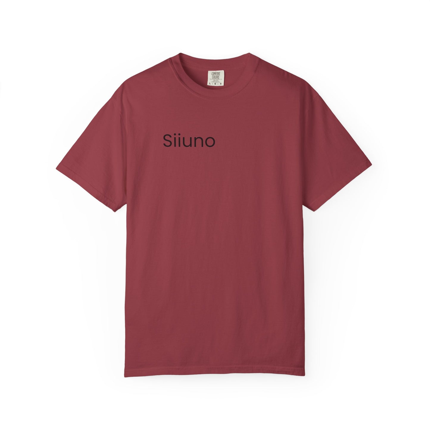 Siiuno Garment-Dyed T-shirt for Everyday Comfort, Unisex Tee for Casual Wear, Gift for Friends, Relaxed Style Tee, Versatile Summer Top