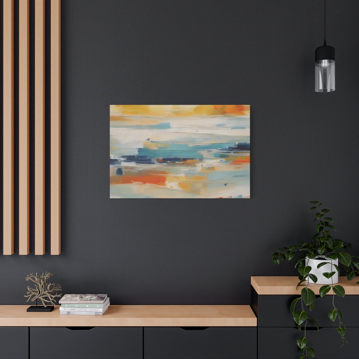Abstract Art Canvas Print – Modern Wall Art, Digital Artwork, Matte Canvas, Ready to Hang, Home & Office Décor, Modern Wall Décor