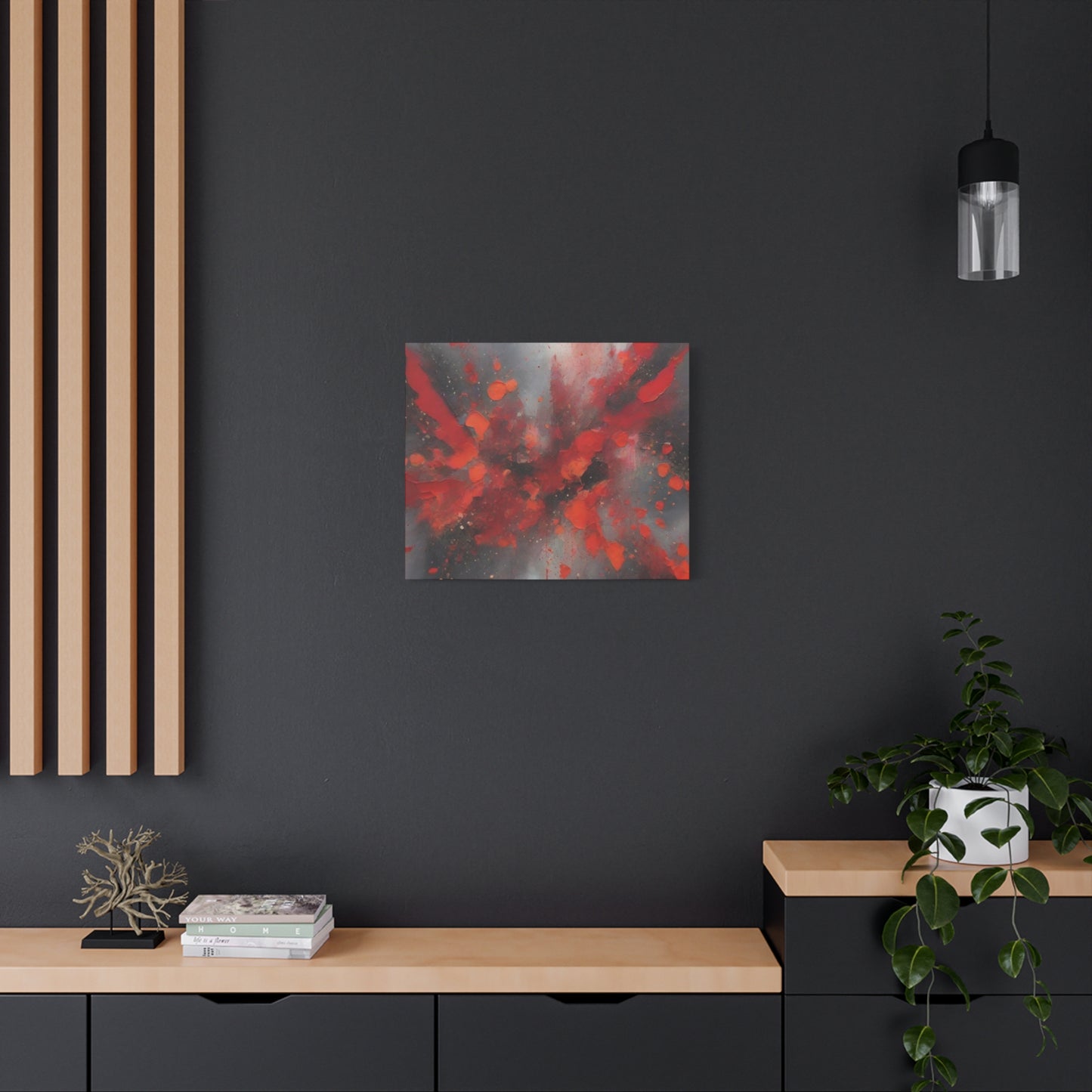 Abstract Art Canvas Print – Modern Wall Art, Digital Artwork, Matte Canvas, Ready to Hang, Home & Office Décor, Modern Wall Décor