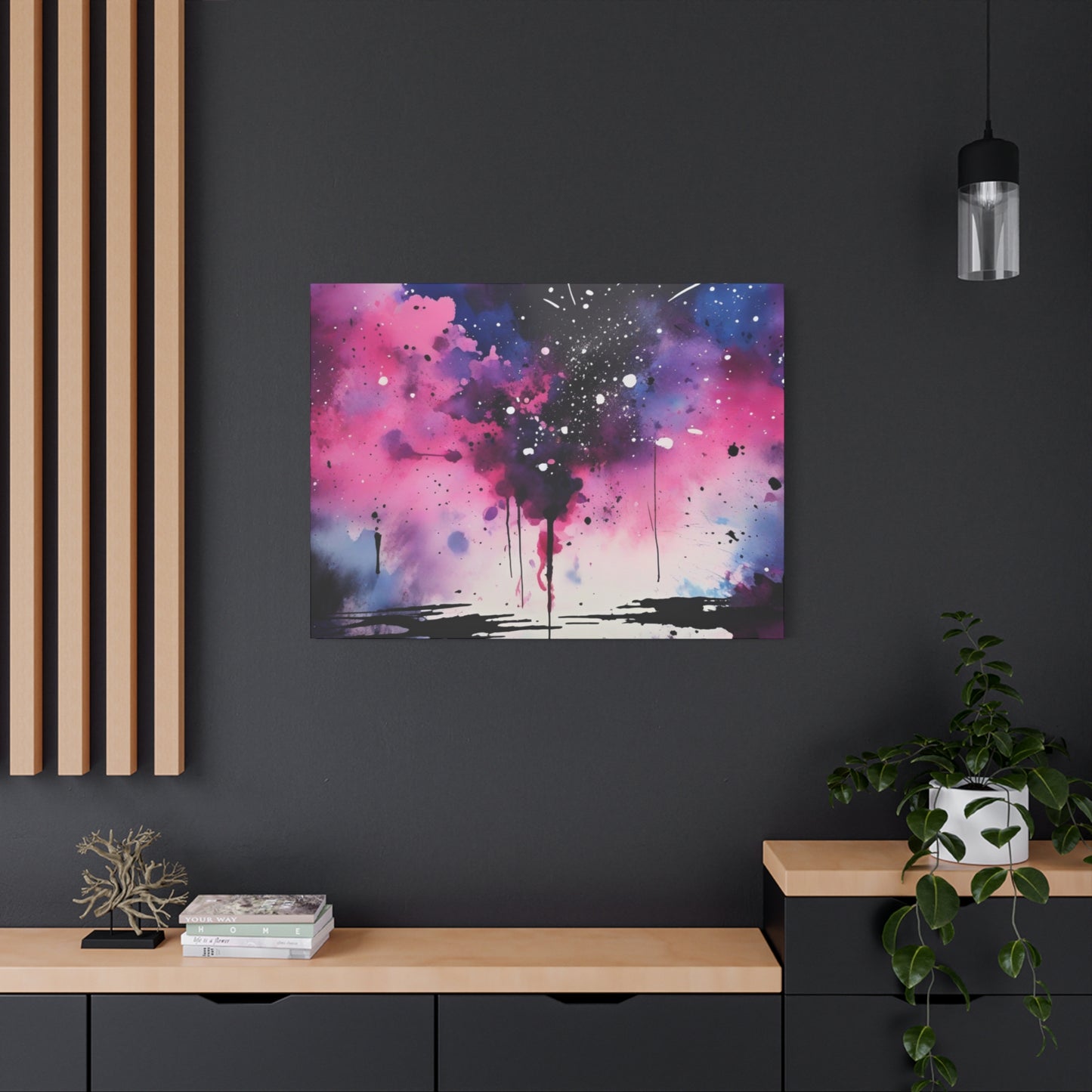 Abstract Art Canvas Print – Modern Wall Art, Digital Artwork, Matte Canvas, Ready to Hang, Home & Office Décor, Modern Wall Décor