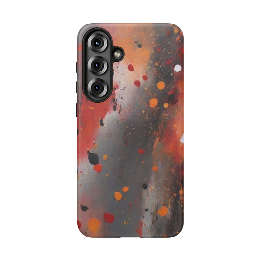 Tough Case Phone Case for Samsung Galaxy S25/S24 – Dual Layer, Matte/Glossy Finish, Wireless Charging Compatible