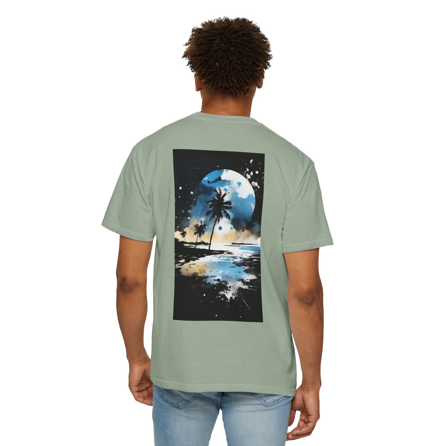 Siiuno Tropical T-Shirt, Casual Summer Wear, Beach Vacation Top, Gift for Nature Lovers, Eco-Friendly Fashion