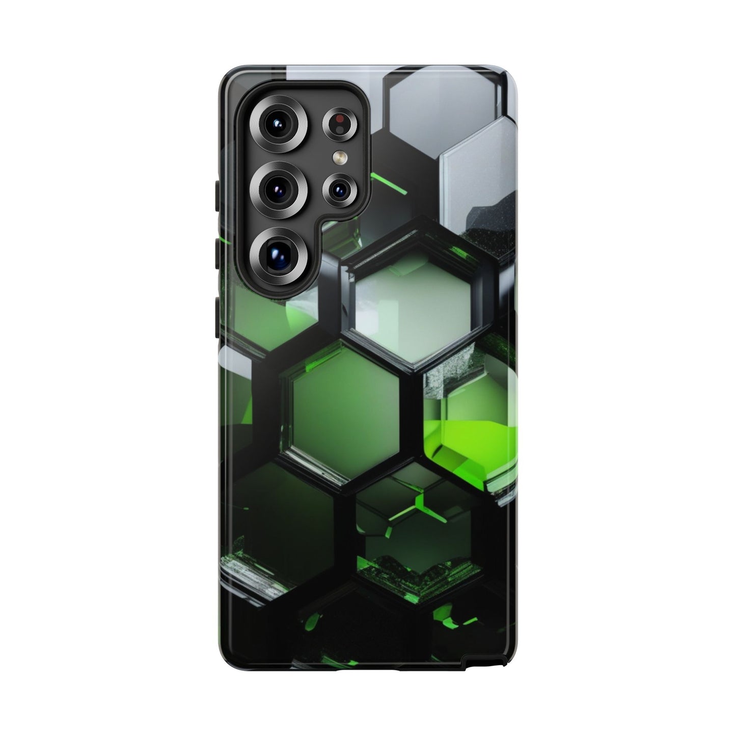 Tough Case Phone Case for Samsung Galaxy S25/S24– Dual Layer, Matte/Glossy Finish, Wireless Charging Compatible