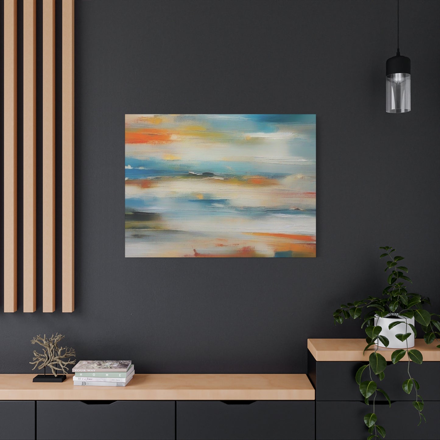 Abstract Art Canvas Print – Modern Wall Art, Digital Artwork, Matte Canvas, Ready to Hang, Home & Office Décor, Modern Wall Décor