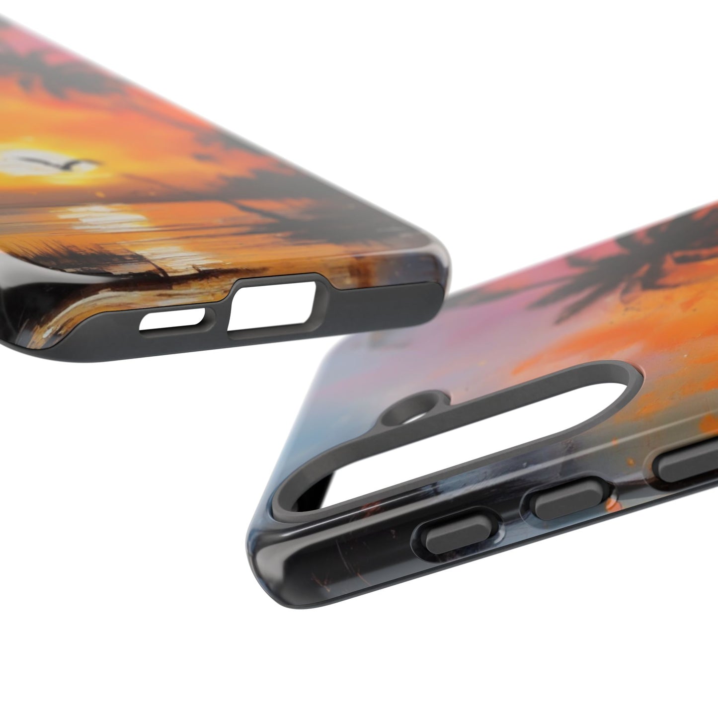 Tough Case Phone Case for Samsung Galaxy S25/S24 – Dual Layer, Matte/Glossy Finish, Wireless Charging Compatible