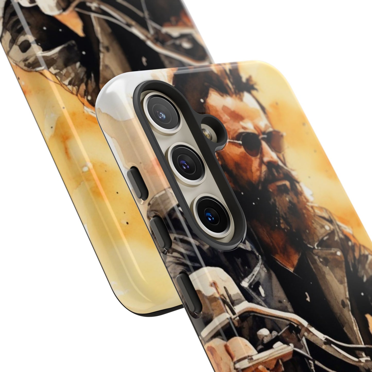 Tough Case Phone Case for Samsung Galaxy S25/S24 – Dual Layer, Matte/Glossy Finish, Wireless Charging Compatible