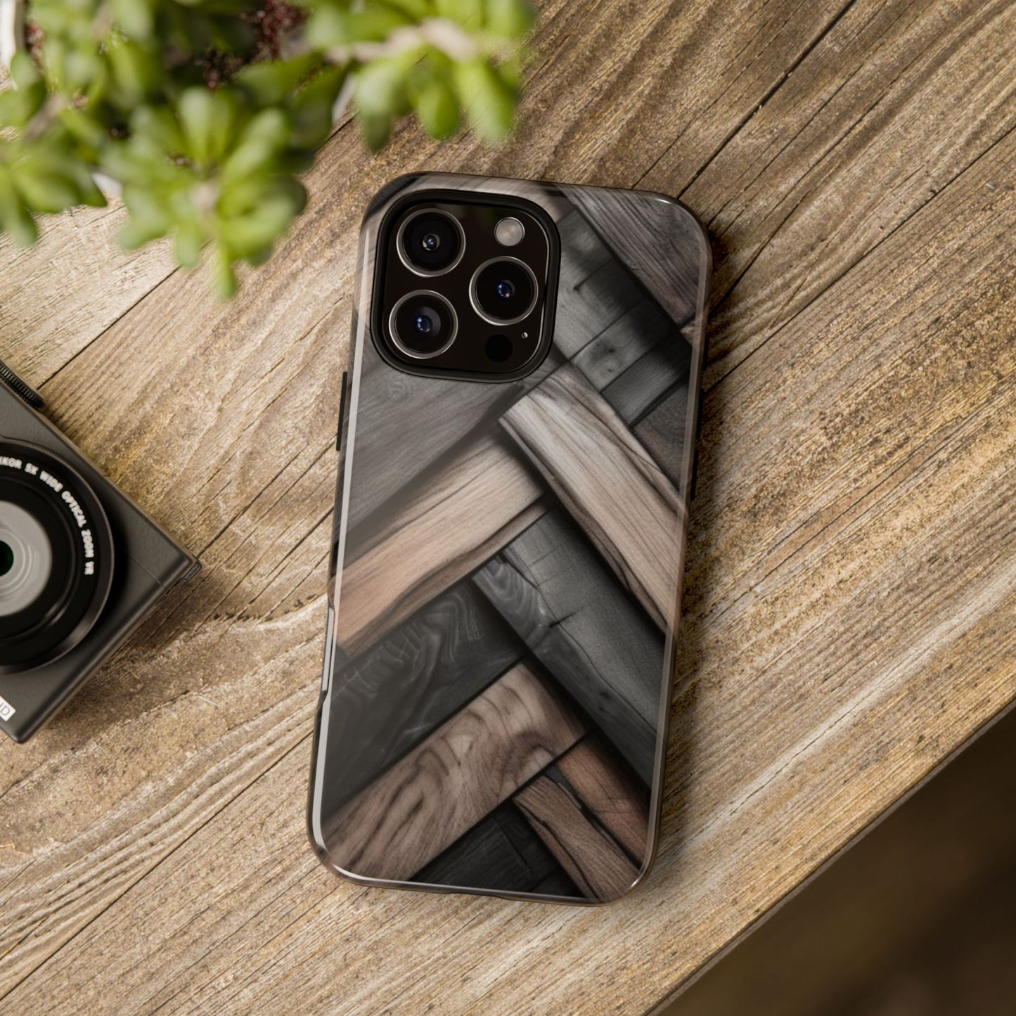 iPhone Tough Case Phone Case for iPhone 14\15\16\17 – Dual Layer, Matte/Glossy Finish, Wireless Charging Compatible