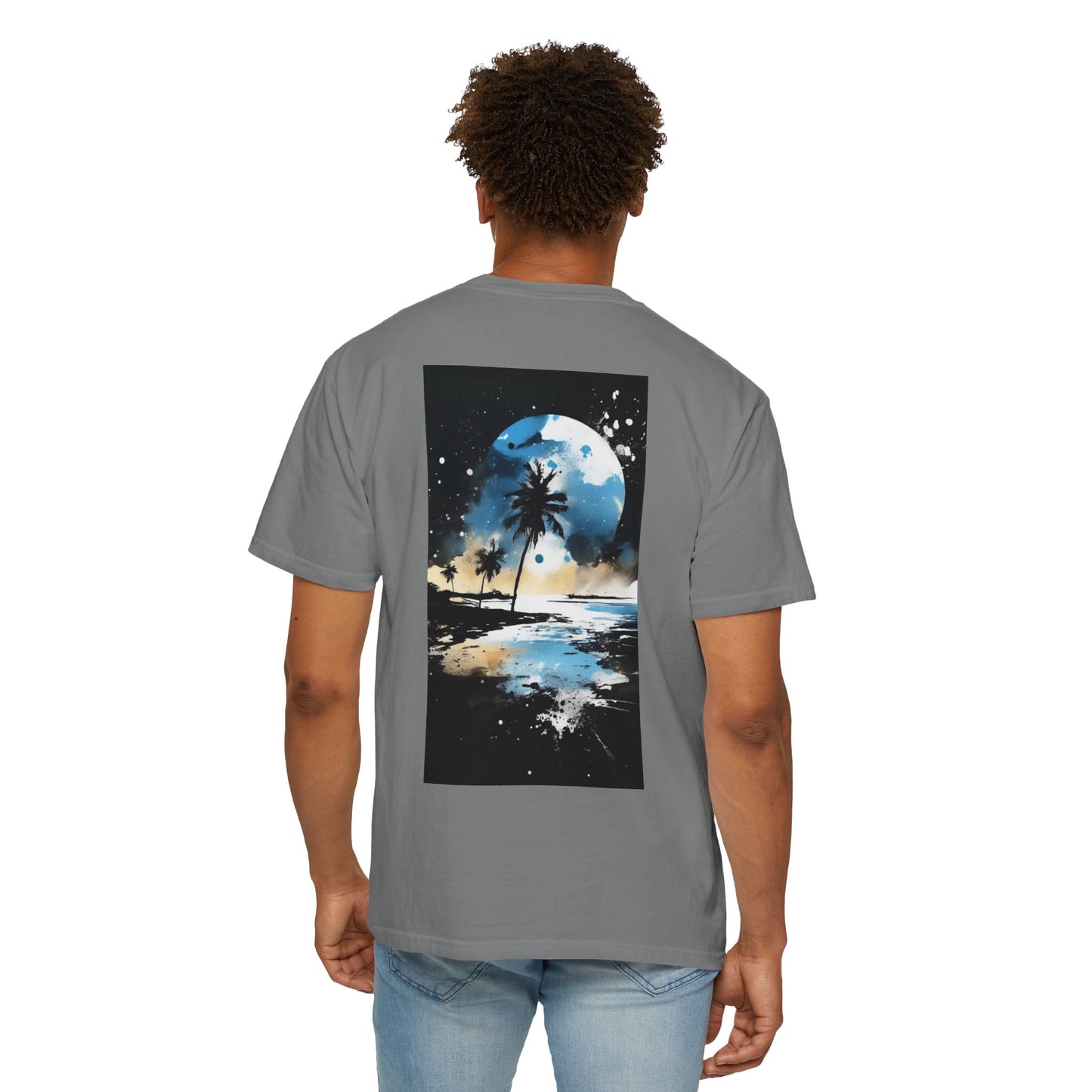 Siiuno Tropical T-Shirt, Casual Summer Wear, Beach Vacation Top, Gift for Nature Lovers, Eco-Friendly Fashion