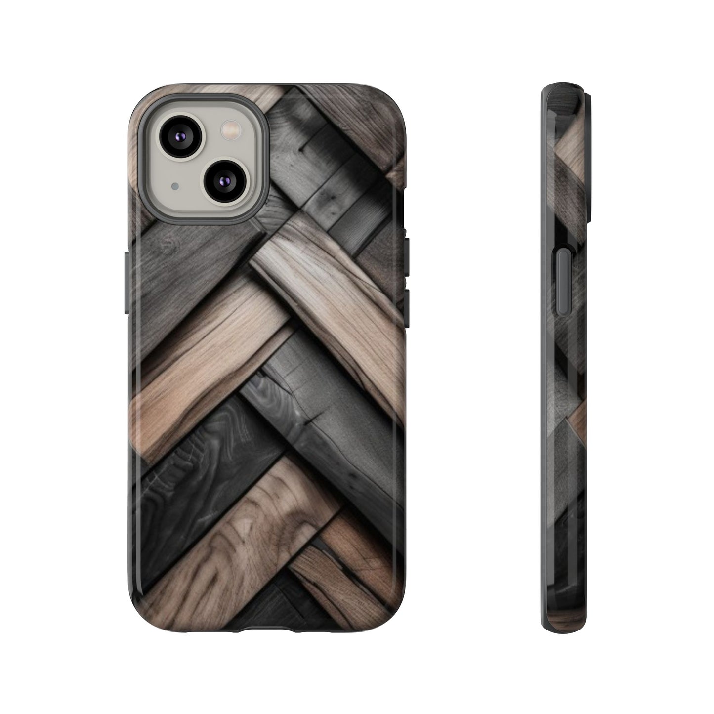 iPhone Tough Case Phone Case for iPhone 14\15\16 – Dual Layer, Matte/Glossy Finish, Wireless Charging Compatible