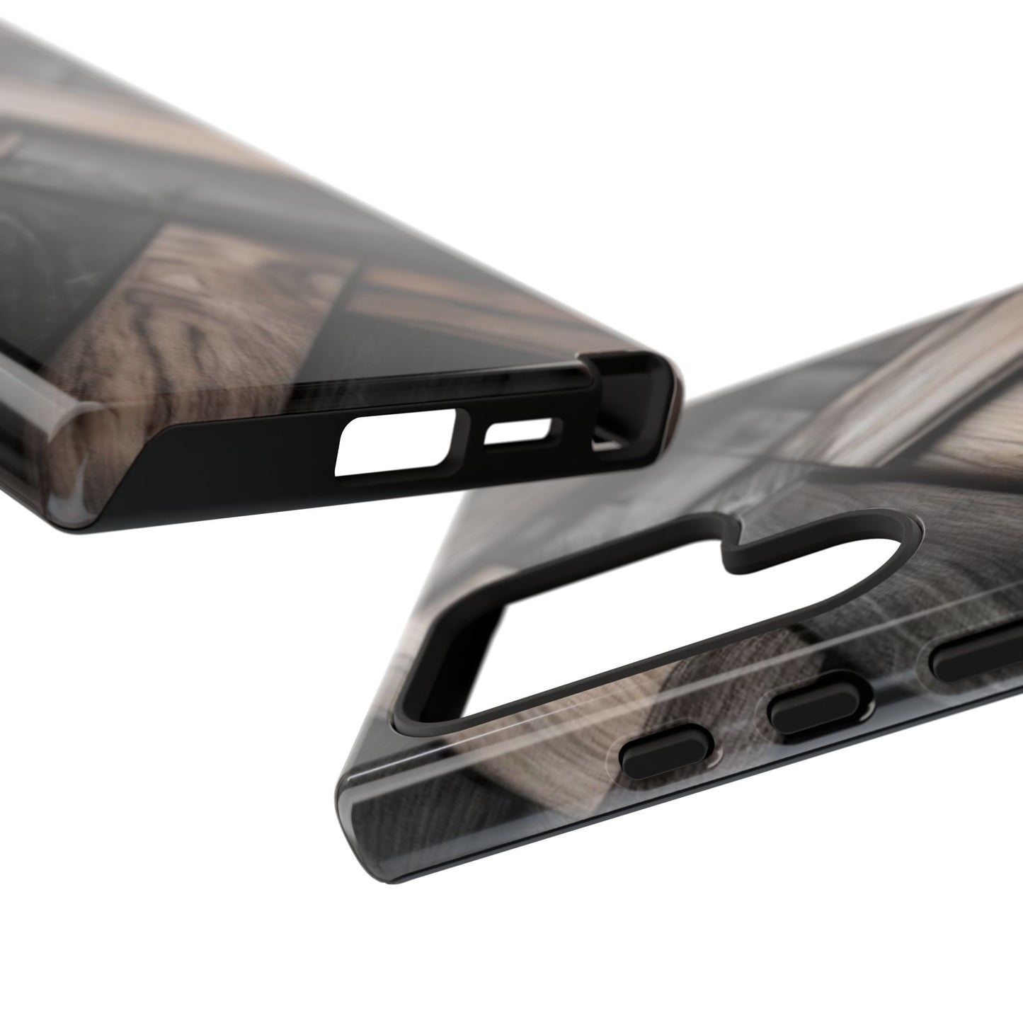 Tough Case Phone Case for Samsung Galaxy S25/S24 – Dual Layer, Matte/Glossy Finish, Wireless Charging Compatible