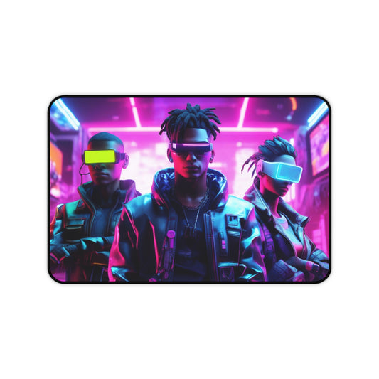 Large Gaming Mouse Pad – Premium Mouse Pad & Tech Accessory for Home & Office, Premium Desk Mat, Gaming Mouse Pad, Non-slip, Futuristic Gaming Desk Mat - Perfect for Gamers & Tech Enthusiasts