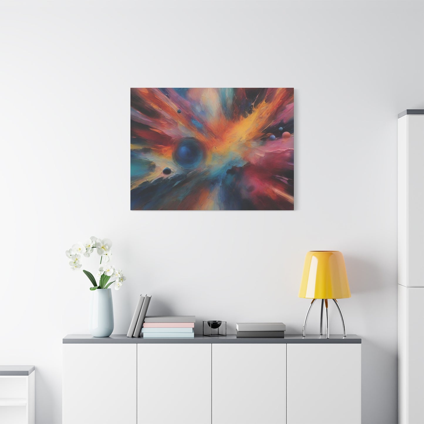 Abstract Art Canvas Print – Modern Wall Art, Digital Artwork, Matte Canvas, Ready to Hang, Home & Office Décor, Modern Wall Décor